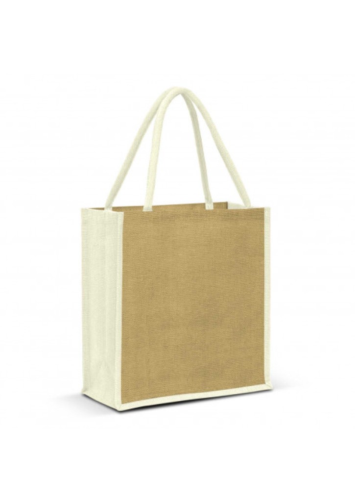 Lanza Jute Tote Bag