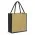 Lanza Jute Tote Bag - Natural/Black
