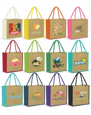 Monza Jute Tote Bag