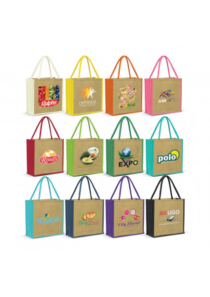 Monza Jute Tote Bag