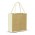 Monza Jute Tote Bag - White