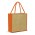 Monza Jute Tote Bag - Orange