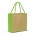 Monza Jute Tote Bag - Bright Green