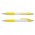 Cleo Pen - White Barrel - Yellow