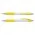 Cleo Pen - White Barrel - Yellow