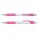 Cleo Pen - White Barrel - Pink