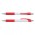 Cleo Pen - White Barrel - Red