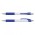 Cleo Pen - White Barrel - Dark Blue