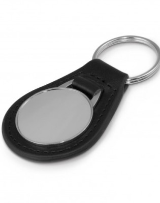Baron Leather Key Ring - Round