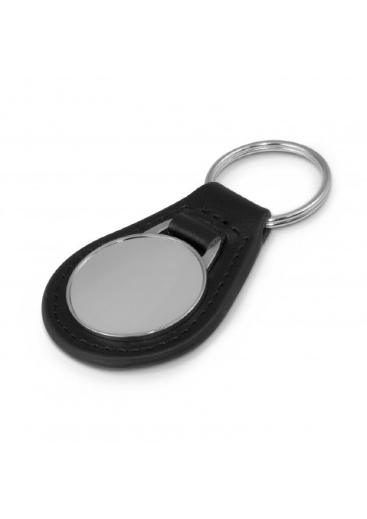 Baron Leather Key Ring - Round