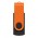 Helix 16GB Flash Drive - Orange/Black