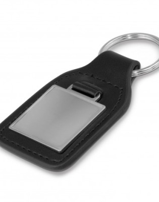 Baron Leather Key Ring - Square