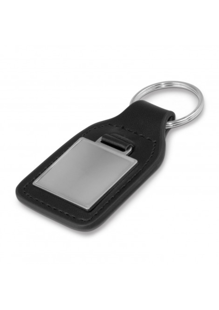 Baron Leather Key Ring - Square