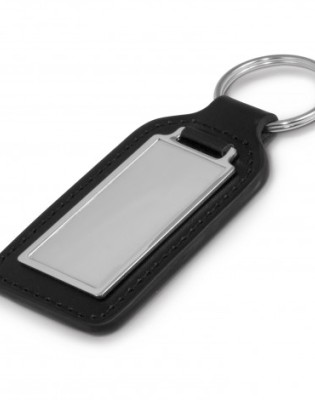 Baron Leather Key Ring - Rectangle