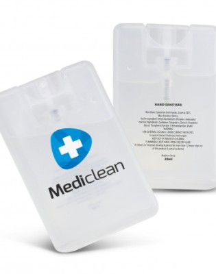 Hand Sanitiser Card