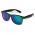 Malibu Premium Sunglasses - Mirror Lens - Black/Green Lens