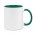 Madrid Coffee Mug - Two Tone - Dark Green