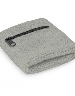 Wrist Sweat Band with Pocket