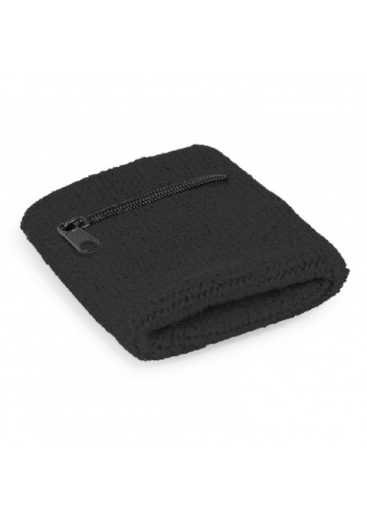 Wrist Sweat Band with Pocket
