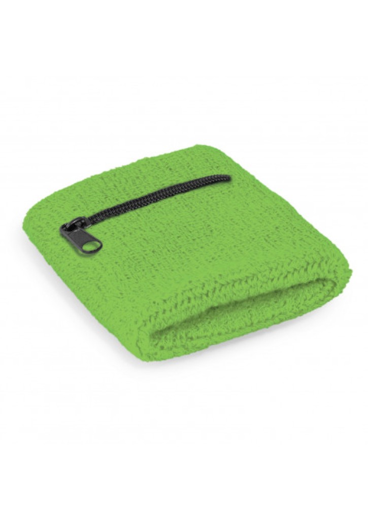 Wrist Sweat Band with Pocket