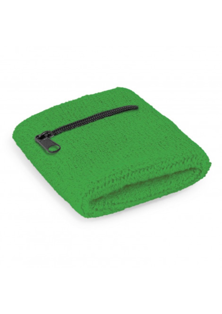 Wrist Sweat Band with Pocket