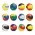 Beach Ball - 28cm Mix and Match - White