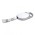 Evo Retractable ID Holder - White