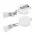 Alta Retractable ID Holder - White