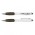 Vistro Stylus Pen  - White Barrel - Black