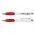 Vistro Stylus Pen  - White Barrel - Red