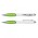 Vistro Stylus Pen  - White Barrel - Bright Green