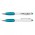 Vistro Stylus Pen  - White Barrel - Light Blue