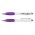 Vistro Stylus Pen  - White Barrel - Purple