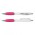 Vistro Pen - White Barrel - Pink