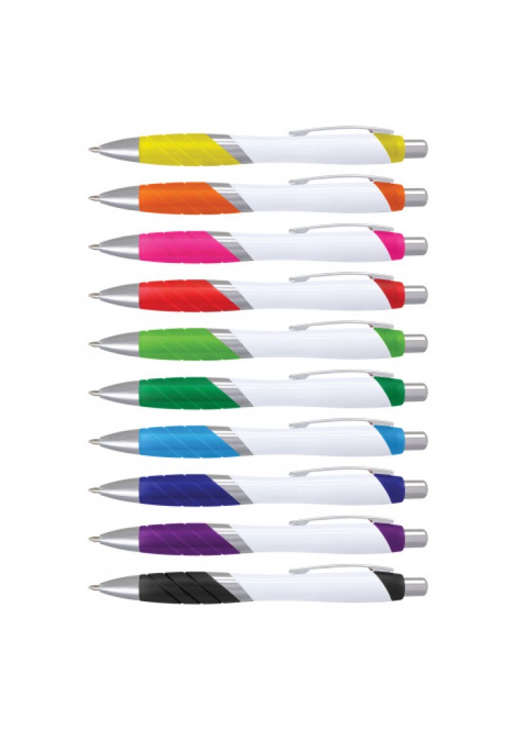 Borg Pen - White Barrel