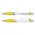 Borg Pen - White Barrel - Yellow