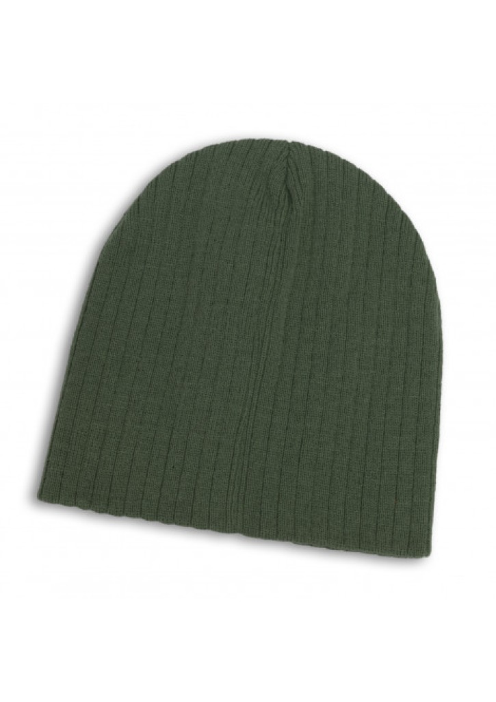 Nebraska Cable Knit Beanie