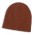 Nebraska Cable Knit Beanie - RUST