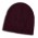 Nebraska Cable Knit Beanie - Burgundy