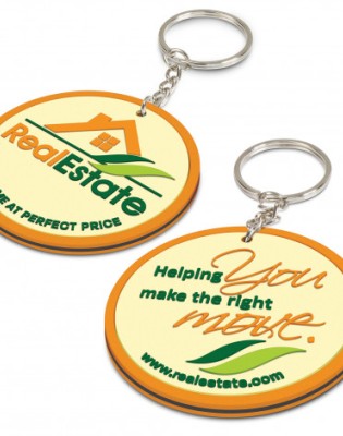 PVC Key Ring Small - Both Sides Moulded