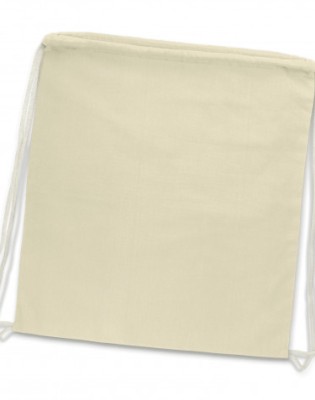 Cotton Drawstring Backpack