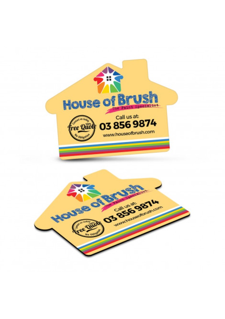 Fridge Magnet 70 x 50mm - House Shape