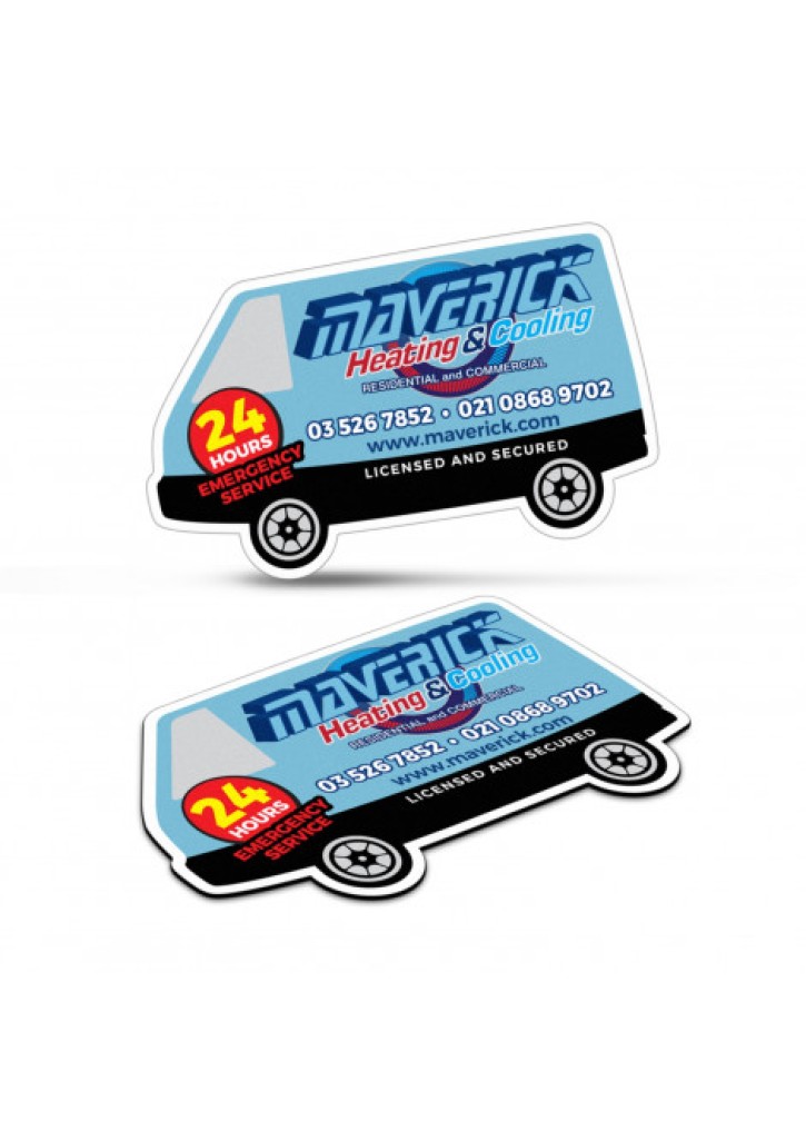 Fridge Magnet 90 x 55mm - Van Shape