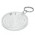 Puzzle Key Ring - White