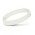 Silicone Wrist Band - Glow in the Dark - Translucent White