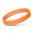 Silicone Wrist Band - Glow in the Dark - Orange