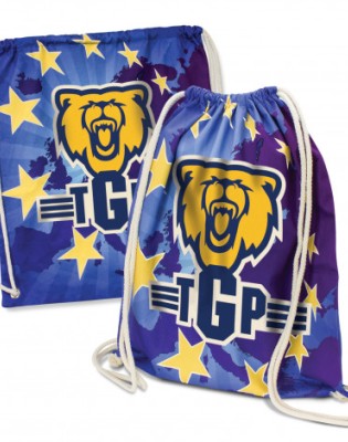 Florida Cotton Drawstring Backpack