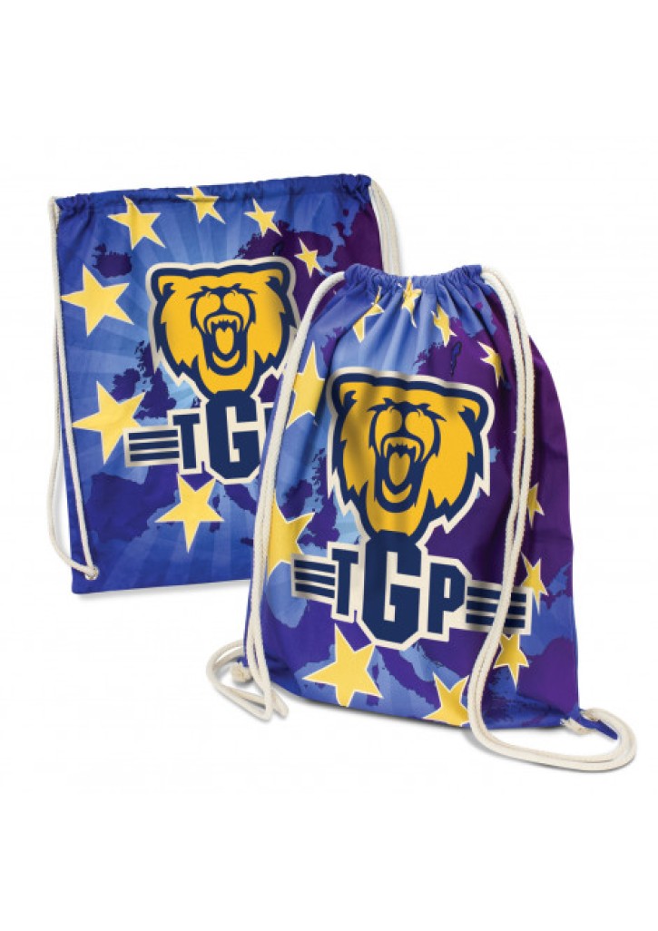 Florida Cotton Drawstring Backpack