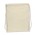 Florida Cotton Drawstring Backpack - Natural