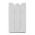 Snap Phone Wallet - Indent - White